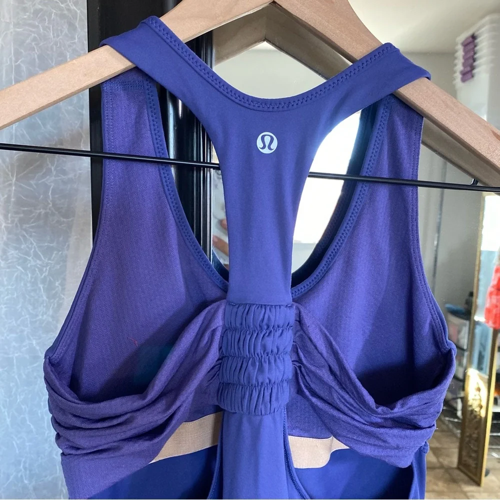 Lululemon Women’s S Purple Racerback Sports Bra Tank Top